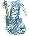Tinsley Transfers Reaper Biker Temporary FX Tattoo