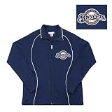 Milwaukee Brewers Women's Inspired Full Zip Fleece by Antigua Sport