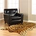 Faux Fur Leopard Rug