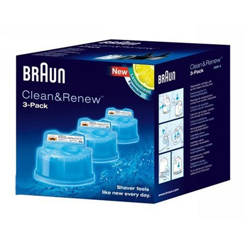 Braun CCR3 Clean & Renew Refill Cartridges 3 Pack