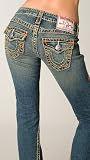 True Religion - True Religion Joey Super T OM Chalk Wash