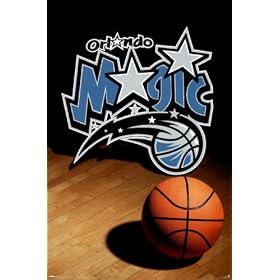 Orlando Magic (Logo, Basketball) Sports Poster Print - 24