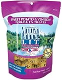Natural Balance L.I.T. Limited Ingredient Treats Sweet Potato & Venison Formula Small Breed Dry Dog Treats, 8-Ounce