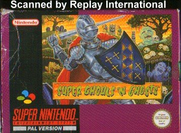Childrens Toyshop  Video Games : Super Ghouls and Ghosts (PAL/Super Nintendo /SNES)