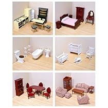 Hot Sale Melissa & Doug Victorian Dollhouse Furniture Bundle