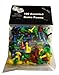 Discount Learning Supplies 100 Assorted Game Pawns - 5 Colors - 20 of Each Color
