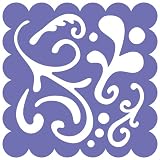Fiskars 01-005268 Shape Template Flourish, 12-Inch by 12-Inch