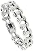 Jewelry : Sterling Silver 9/16'' (14 mm) Very Wide Bicycle Chain Bracelet