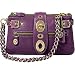AUTHENTIC COACH LEGACY LEATHER BRIDGIT SHOULDER HANDBAG CLUTCH 11622 (Amethyst)