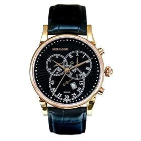 Millage Hampton Black on Rose Gold by MILLAGE