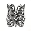 Sterling Silver Ring - Butterfly - Size: 6-10