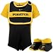 Pittsburgh Pirates Baby Nike Onesie Bib and Booties - 6-9 Months