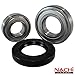 Nachi High Quality Front Load Bosch Washer Tub Bearing and Seal Kit Fits Tub 245703 (5 year replacement warranty and full HD 