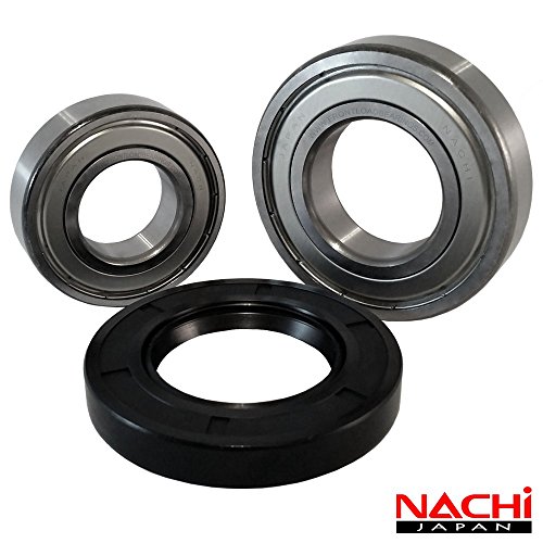 Nachi High Quality Front Load Bosch Washer Tub Bearing and Seal Kit Fits Tub 245703 (5 year replacement warranty and full HD 