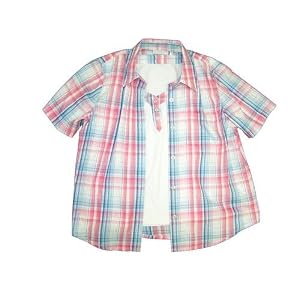 Buy Alfred Dunner Cape May 2-Fer Plaid Blouse and Tank Top by Alfred Dunner
