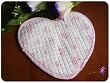 2pc Lovely Pretty rose Heart Quilted Oven Mitt Hot Pad