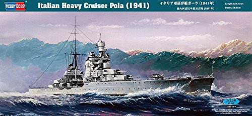 Hobby Boss Italian Heavy Cruiser Pola Boat Model Building Kit