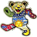 Dan Morris - Grateful Dead Dancing Bear - Sticker / Decal