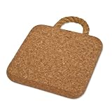 CORK TRIVET WITH ROPE (200X200X20MM)