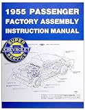 1955 Chevrolet Factory Assembly Manual Passenger Car (with Decal)