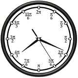 PI Wall Clock teacher math professor classroom radians