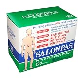 Hisamitsu Salonpas Pain Relieving Patches 120 Patches Per Box