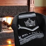 Los Angeles Kings NHL Triple Woven Jacquard Throw (019 Series) (48x60")