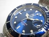 ELGIN(エルジン）ブルー　サブマリーナ　自動巻　FK５３１Ｓ-ＢＬ２の画像