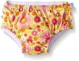i play アイプレイ iplay オムツ機能付 水遊び用パンツ スイムダイパー スイミングパンツ 女の子 L:18ヶ月/10-11.5kg YellowFiestaFloral