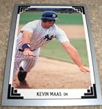 1991 Leaf Kevin Maas # 393 MLB Baseball Card