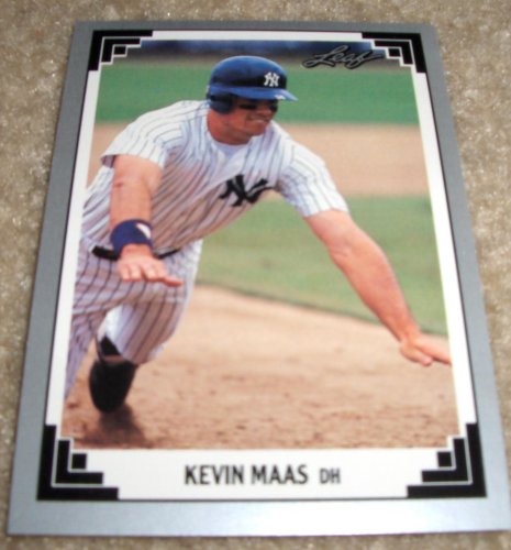 1991 Leaf Kevin Maas # 393 MLB Baseball Card