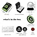 Kakanuo Magnetic Cell Phone Holder,Luminous Dash Mount, Cell Phone Mount, Car Mount Phone Holder with Powerful Magnetic and Swift Snap Technology
