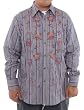ROBERT GRAHAM 'Haze' embroidered