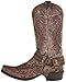 Stetson Men's Outlaw Distressed Harness Riding Boot