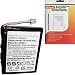 HQRP Replacement Battery for iPod Mini 4Gb / 6Gb + 2x (Two) Special Screwdrivers and Installation Manual plus HQRP Universal Screen Protector