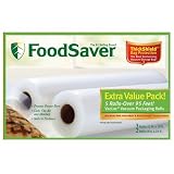 FoodSaver T010-00144-101 Vacuum-Seal Storage Rolls, 5-Pack