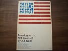 Freedom-- Not...