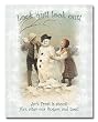 Jack Frost - Box Set of 12 Christmas Greeting Cards and matching patterned envelopes