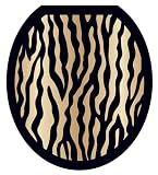 Toilet Tattoos TT-2000-R Zebra Design, Round