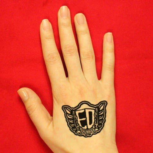 Girls Generation Logo Hand Temporary Tattoo Transfer Stamp Kit (Taeyeon)