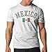 Mexico Vintage Scrum Country T-Shirt, White Wash
