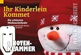 Produkt-Bild: Ihr Kinderlein kommet inkl. praktischer Notenklammer - Die 22 sch&ouml;nsten Weihnachtslieder sehr leicht gesetzt f&uuml;r Klavier in gro&szlig;en Noten f&uuml;r Kinder ab 7 Jahre (broschiert) von Hanna Jaskolski-Saher (Noten/Sheetmusic)