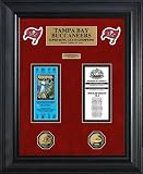 Tampa Bay Buccaneers - Super Bowl 37 XXXVII - Tickets - Coins - Framed Photo Picture