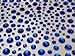 Craftbuddy US 325pcs Self Adhesive 2mm, 3mm, 4mm, 5mm Royal Blue Diamante Rhinestone Gems, DIY