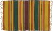 100% Cotton Flat Weave Rug Striped 2 X 3