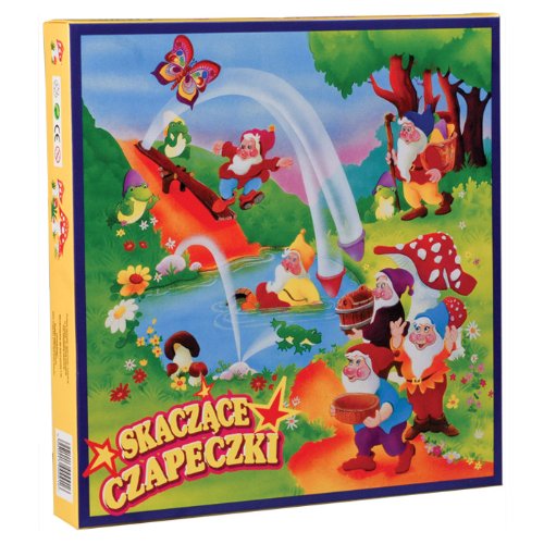 Board Game - Skaczace Czapeczki - Jumping Caps