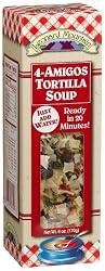 Leonard Mountain 4 Amigos Tortilla Soup, 6-Ounce. Boxes (Pack of 4)
