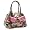 Pink Tan Paisley Bowling Bag