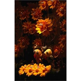 photographie Plastic sunflowers for sale in a mall in Tsim Sha Tsui. est disperible en (L x H): 7...