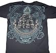 Takin' It To The Grave Skull & Money T-Shirt 2 Sided by Liquid Blue 100% Cotton Teens & Adults Shirt